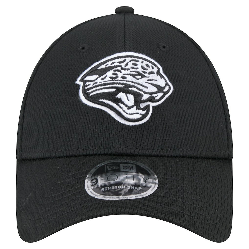 New Era Jacksonville Jaguars Black Main B-Dub 9FORTY Adjustable Hat on sale