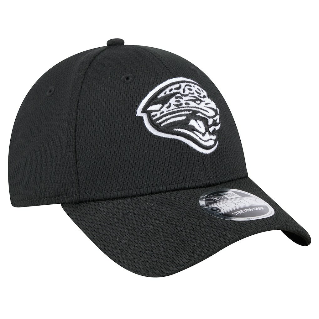 New Era Jacksonville Jaguars Black Main B-Dub 9FORTY Adjustable Hat on sale