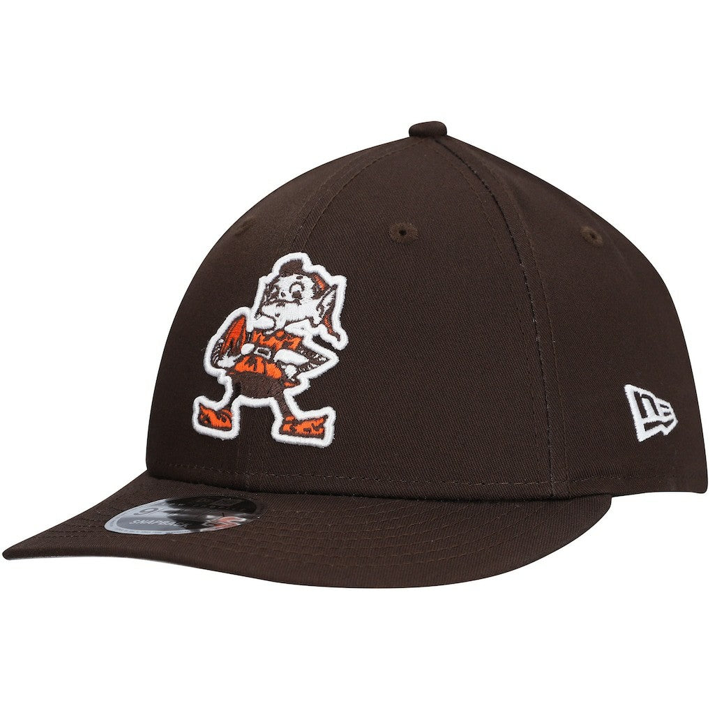 Cleveland Browns New Era Main Low Profile 9FIFTY Snapback Hat - Brown sale