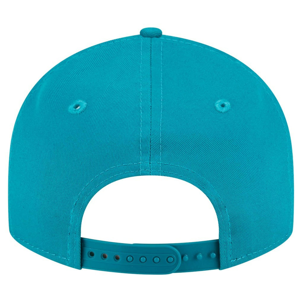 Miami Dolphins New Era Main Low Profile 9FIFTY Snapback Hat - Aqua for sale