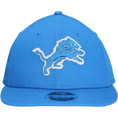 Detroit Lions New Era Main Low Profile 9FIFTY Snapback Hat - Blue discount