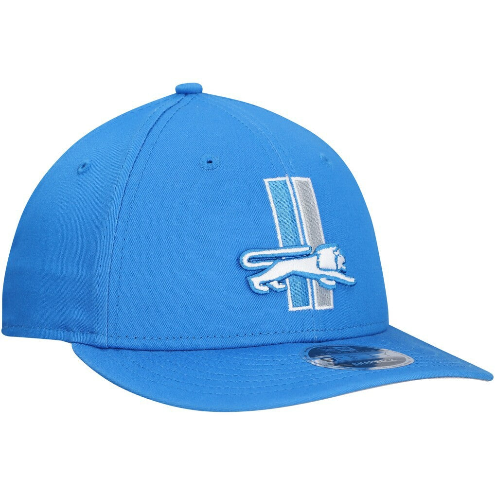 Detroit Lions New Era Main Low Profile 9FIFTY Snapback Hat - Blue discount