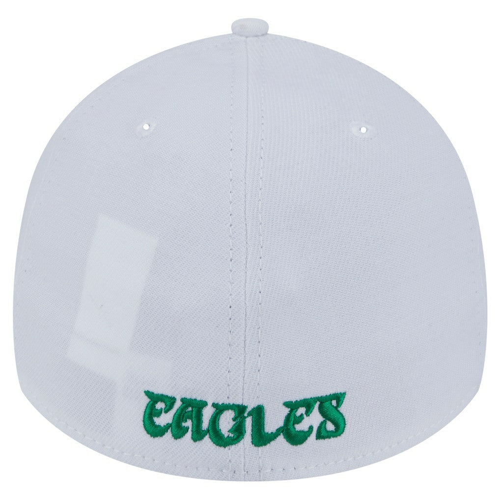 Philadelphia Eagles New Era Throwback 39THIRTY Flex Hat - White outlet