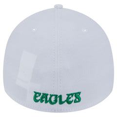 Philadelphia Eagles New Era Throwback 39THIRTY Flex Hat - White outlet