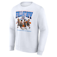 Fall Out Boy x Oklahoma City Thunder So Much For (2our) Dust Fleece Pullover Sweatshirt - White online