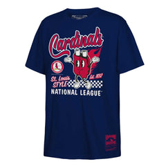 St. Louis Cardinals Youth Cooperstown Collection Food Concessions T-Shirt Navy