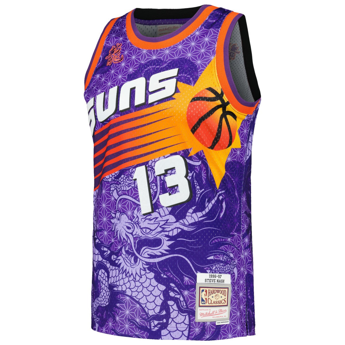 Steve Nash Phoenix Suns 1996/97 Hardwood Classics Asian Heritage 6.0 Swingman Throwback Player Jersey - Purple cheap