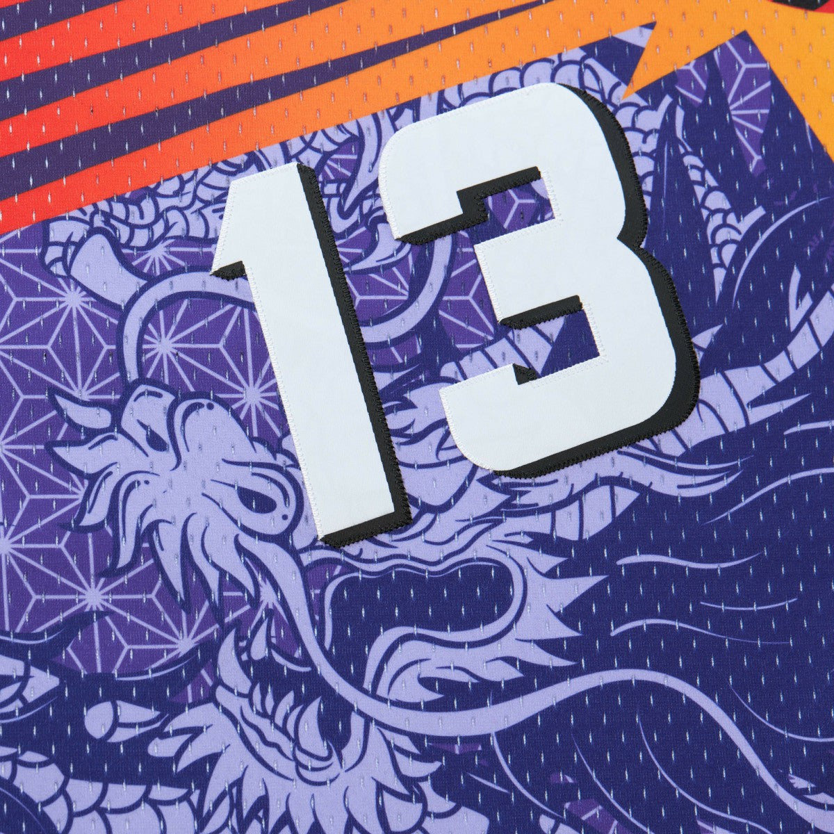 Steve Nash Phoenix Suns 1996/97 Hardwood Classics Asian Heritage 6.0 Swingman Throwback Player Jersey - Purple cheap