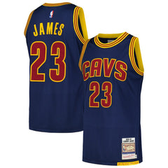LeBron James Cleveland Cavaliers 2015/16 Hardwood Classics Authentic Jersey sale - Navy on sale