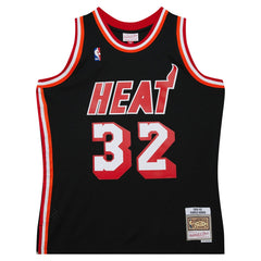 Harold Miner Miami Heat 1992/93 Hardwood Classics Swingman Throwback Jersey - Black for sale