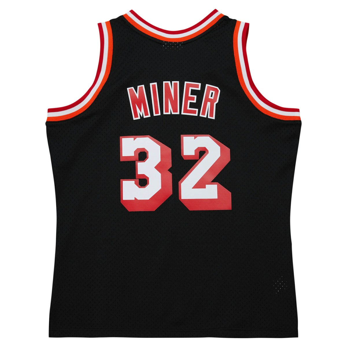 Harold Miner Miami Heat 1992/93 Hardwood Classics Swingman Throwback Jersey - Black for sale