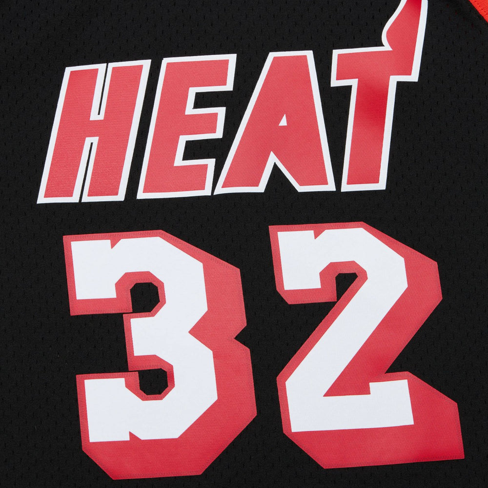 Harold Miner Miami Heat 1992/93 Hardwood Classics Swingman Throwback Jersey - Black for sale