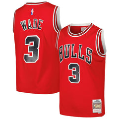 Dwyane Wade Chicago Bulls 2016/17 Hardwood Classics Swingman Jersey sale - Red cheap