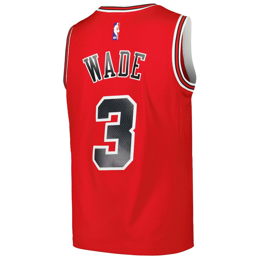 Dwyane Wade Chicago Bulls 2016/17 Hardwood Classics Swingman Jersey sale - Red cheap