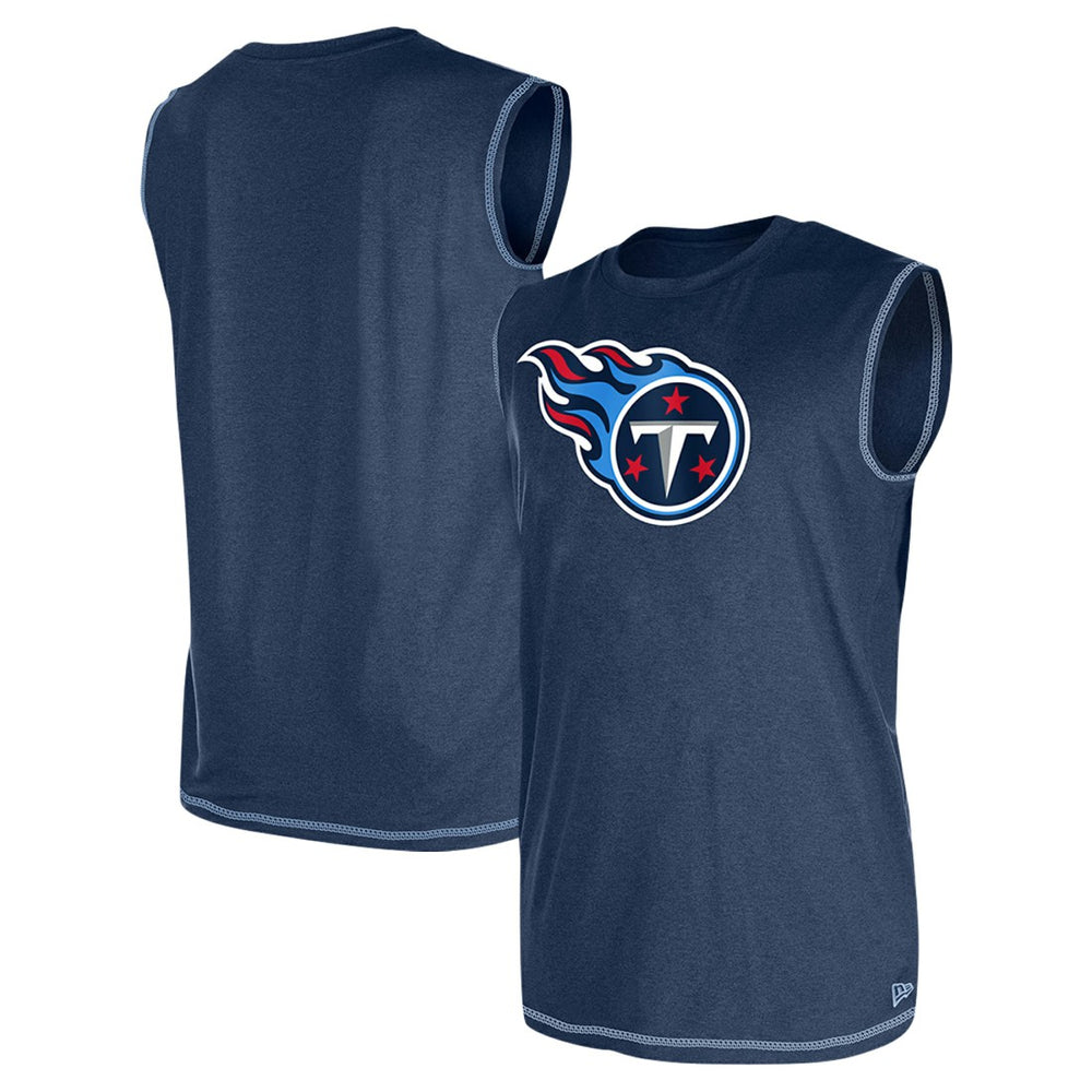 Tennessee Titans New Era Tank Top - Navy on sale
