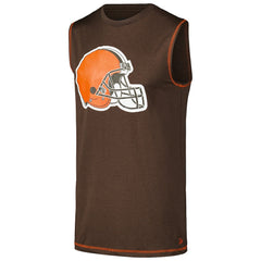 Cleveland Browns New Era Tank Top - Brown on sale