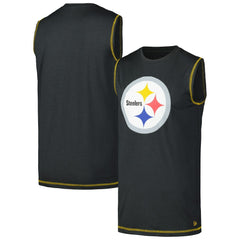 Pittsburgh Steelers New Era Tank Top - Black cheap