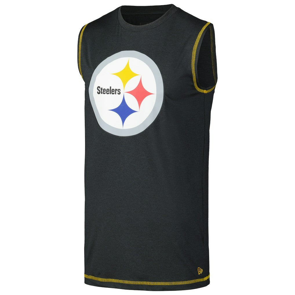 Pittsburgh Steelers New Era Tank Top - Black cheap