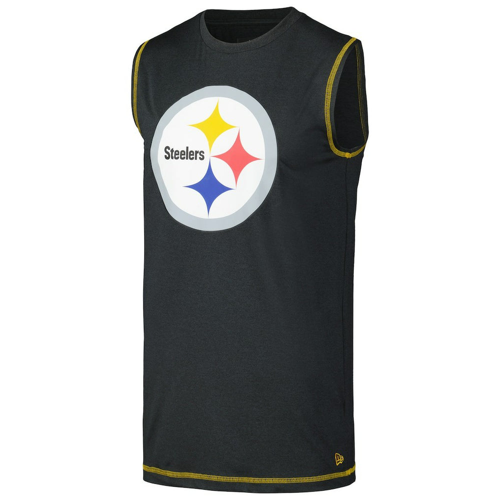 Pittsburgh Steelers New Era Tank Top - Black cheap