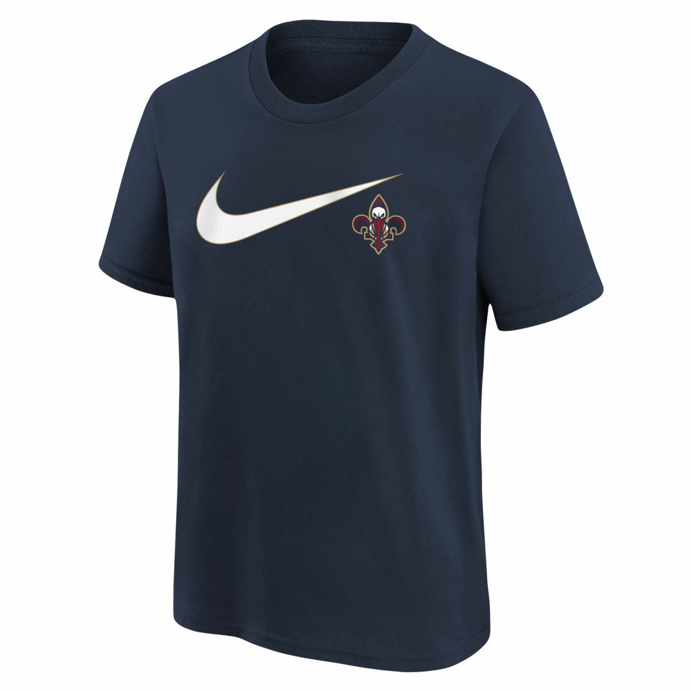 New Orleans Pelicans Youth Swoosh T-Shirt - Navy shop