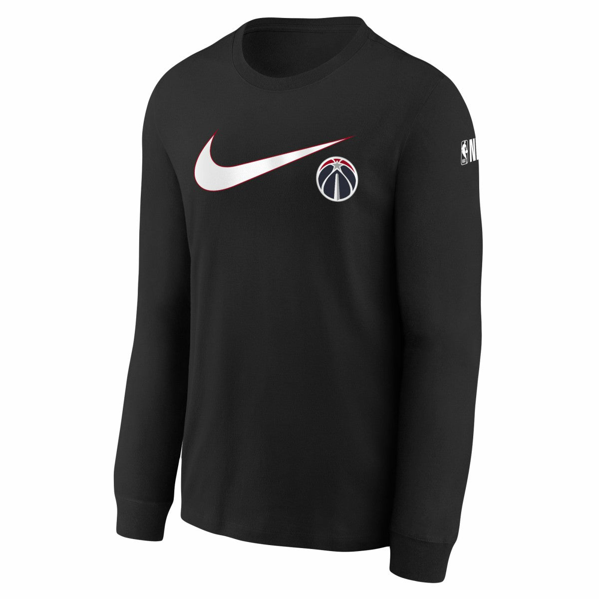 Washington Wizards Youth Swoosh Long Sleeve T-Shirt - Black cheap