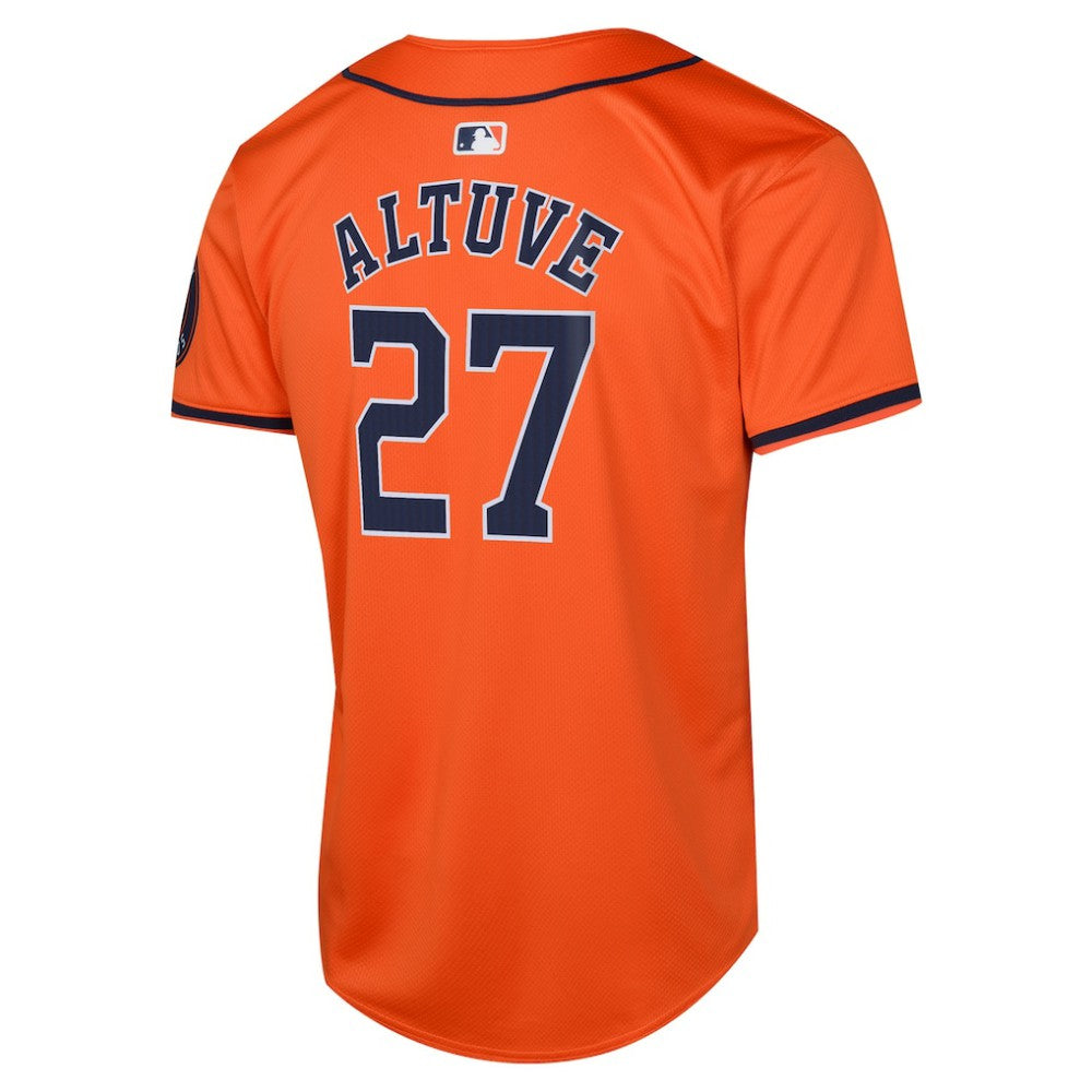 Jose Altuve Houston Astros Youth Alternate Limited Player Jersey - Orange