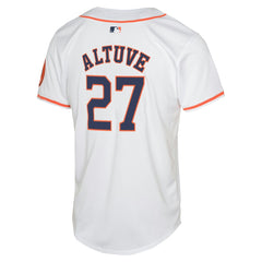 Jose Altuve Houston Astros Youth Home Limited Player Jersey White