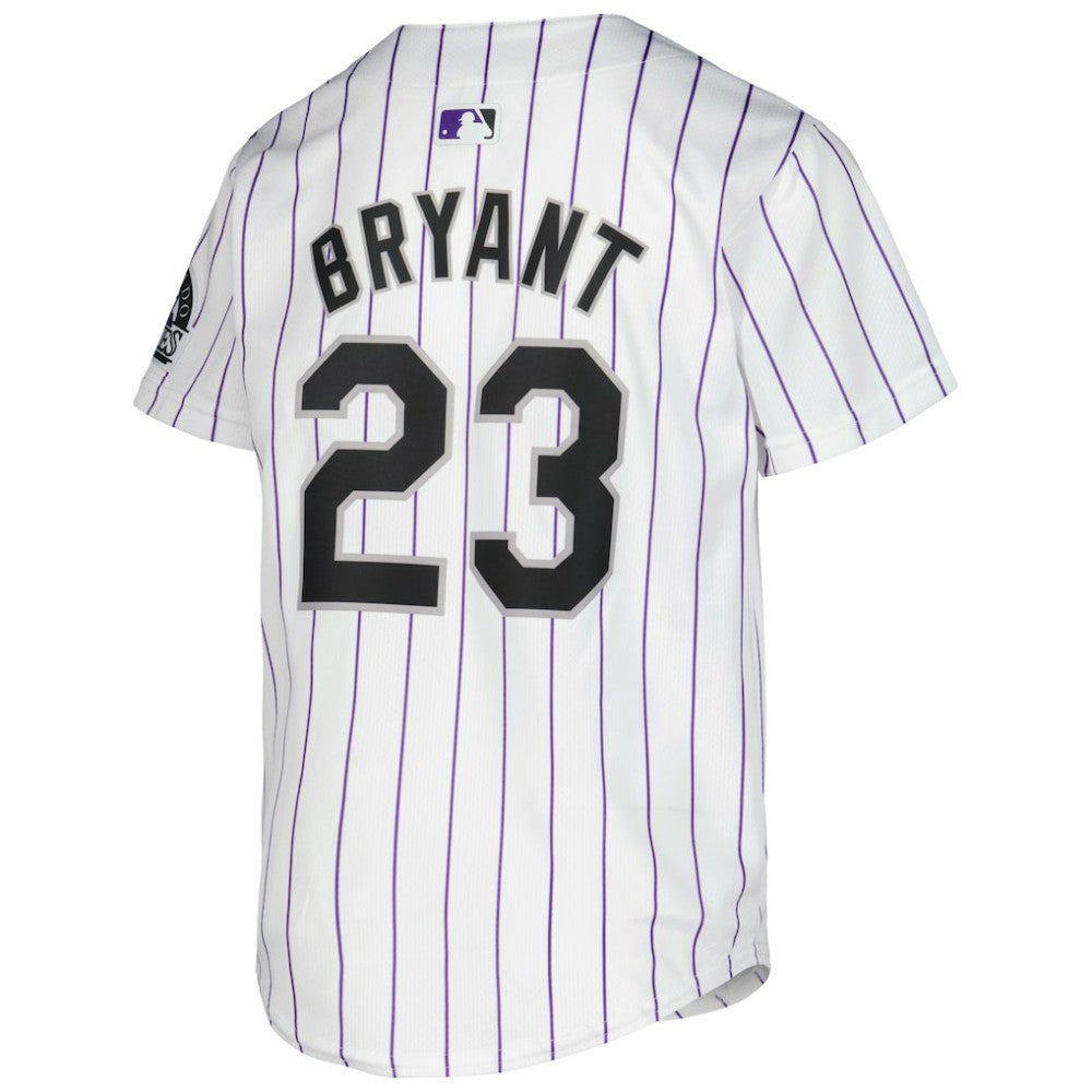 Kris Bryant Colorado Rockies Youth Home Limited Player Jersey White
