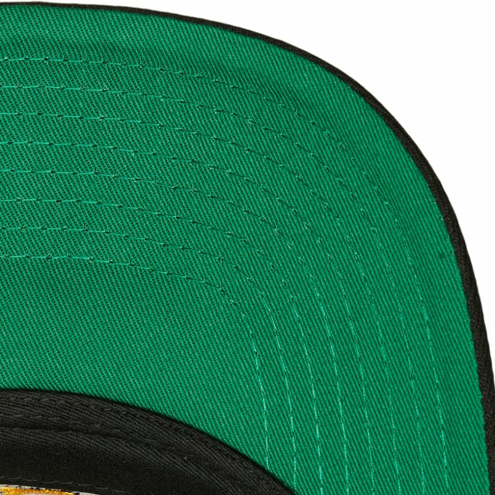 Boston Bruins Mitchell & Ness Team Ground Pro Adjustable Hat - Black Hats