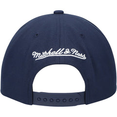 Seattle Kraken Mitchell & Ness Team Ground Pro Adjustable Hat - Deep Sea Blue Hats