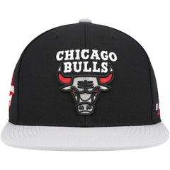 Chicago Bulls Core Snapback Hat - Black/Gray cheap
