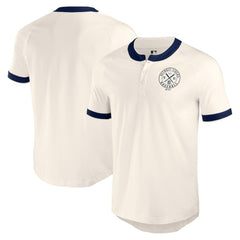 Detroit Tigers Darius Rucker Collection Henley Raglan T-Shirt White