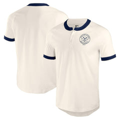 Houston Astros Darius Rucker Collection Henley Raglan T-Shirt White