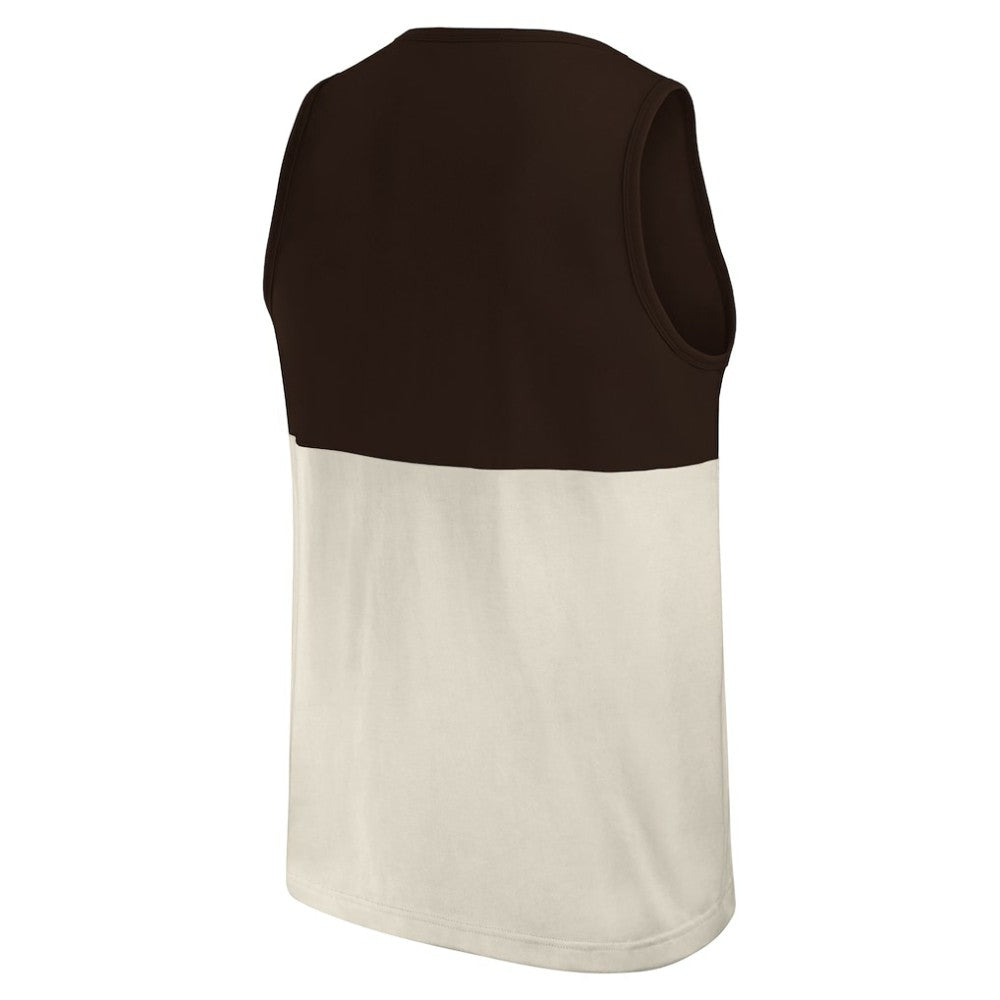 San Diego Padres Darius Rucker Collection Colorblock Tank Top Brown