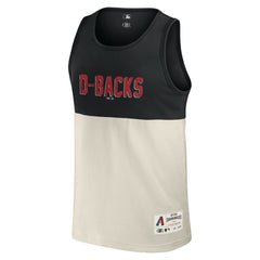 Arizona Diamondbacks Darius Rucker Collection Colorblock Tank Top Black