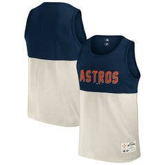 Houston Astros Darius Rucker Collection Colorblock Tank Top Navy