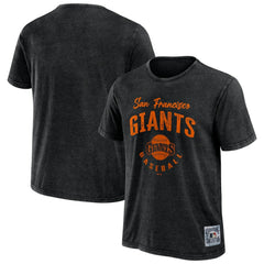 San Francisco Giants Darius Rucker Collection Cooperstown Collection Washed T-Shirt Black