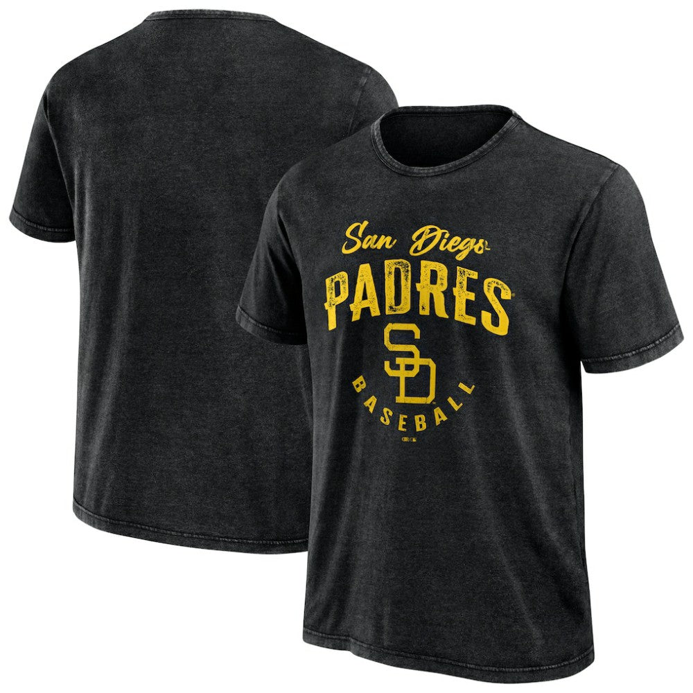 San Diego Padres Darius Rucker Collection Cooperstown Collection Washed T-Shirt Black