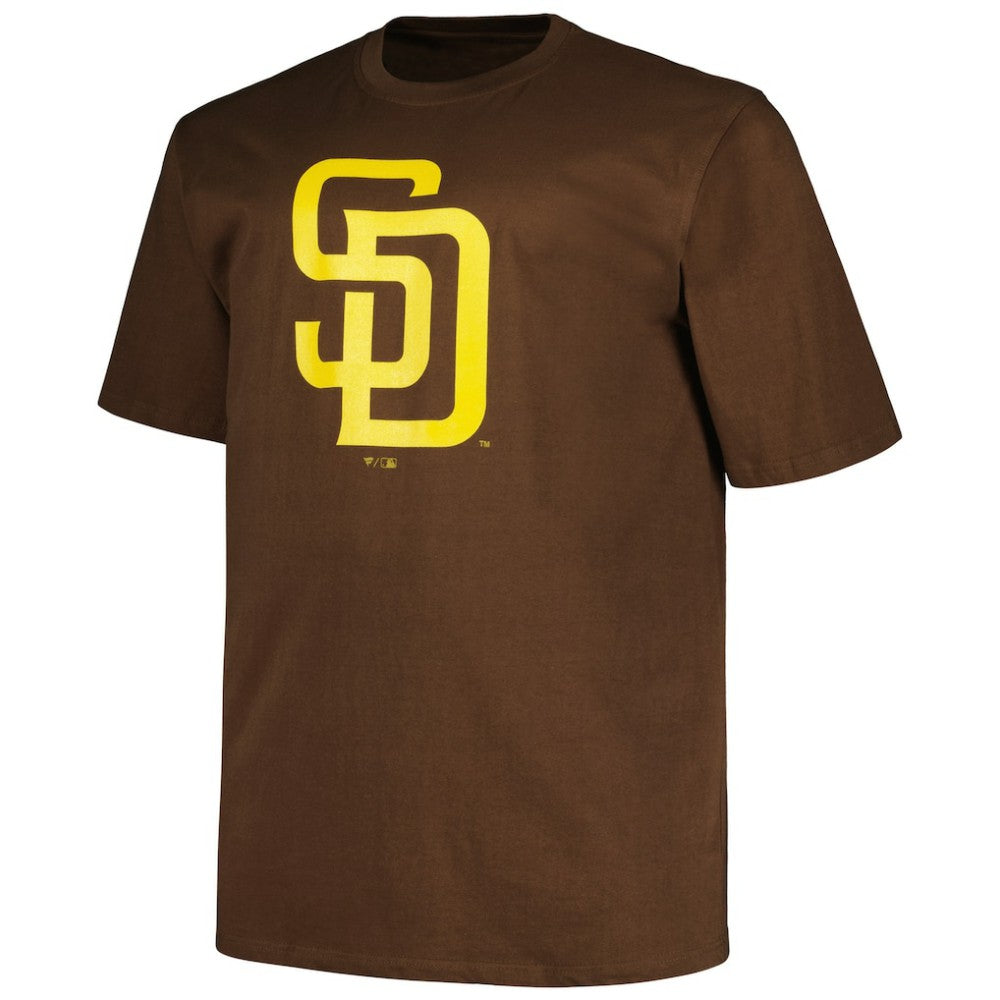 San Diego Padres Profile Big & Tall #1 Dad T-Shirt Brown