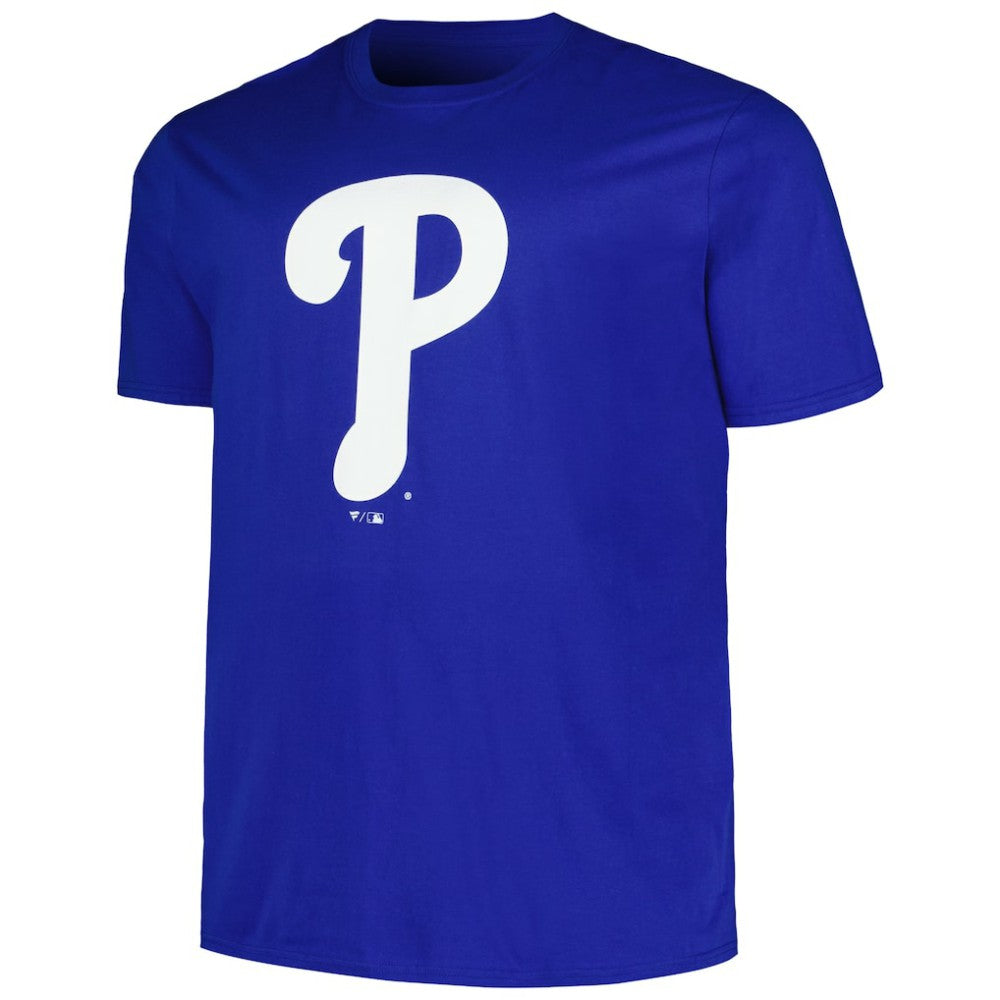 Philadelphia Phillies Profile Big & Tall #1 Dad T-Shirt Royal