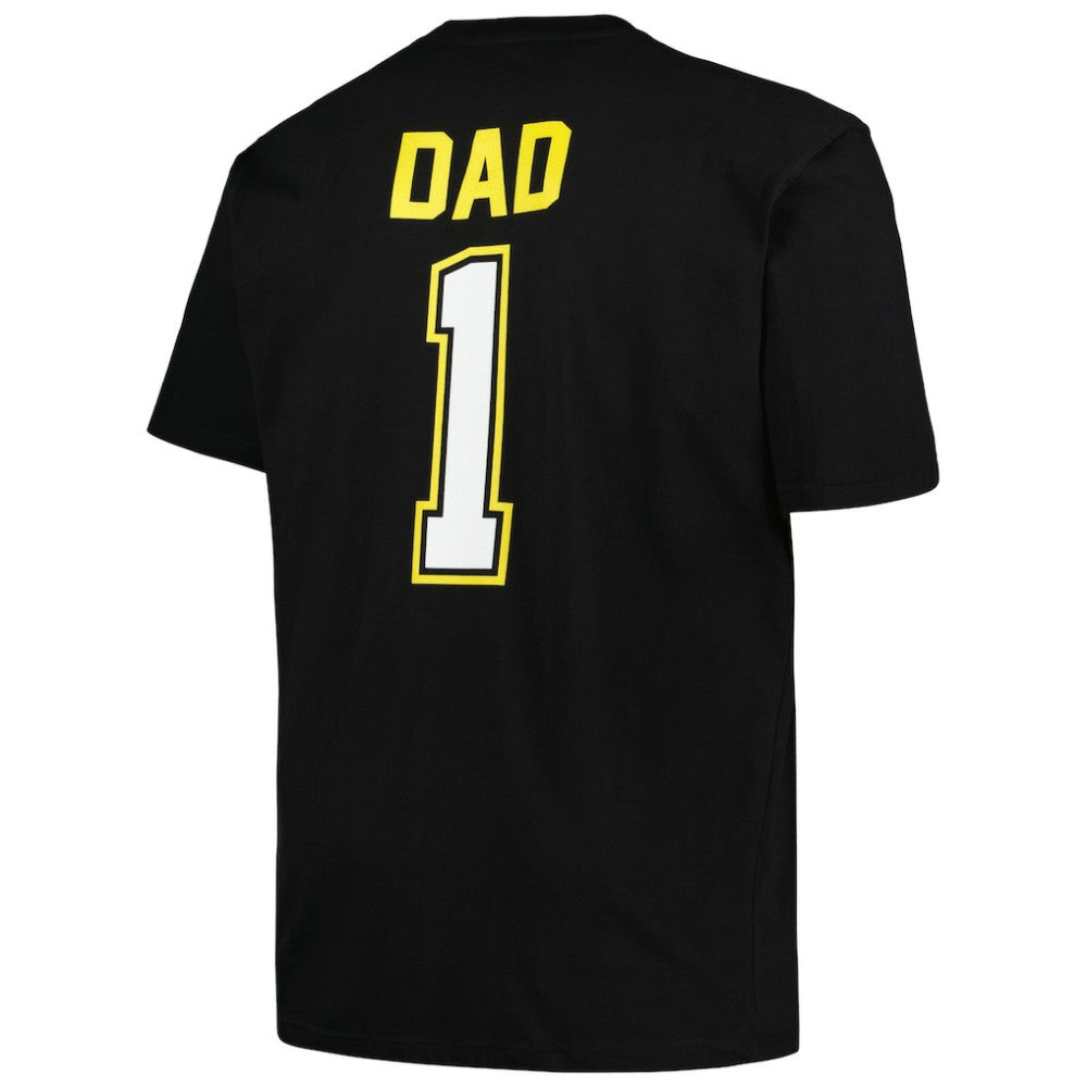 Pittsburgh Pirates Profile Big & Tall #1 Dad T-Shirt Black