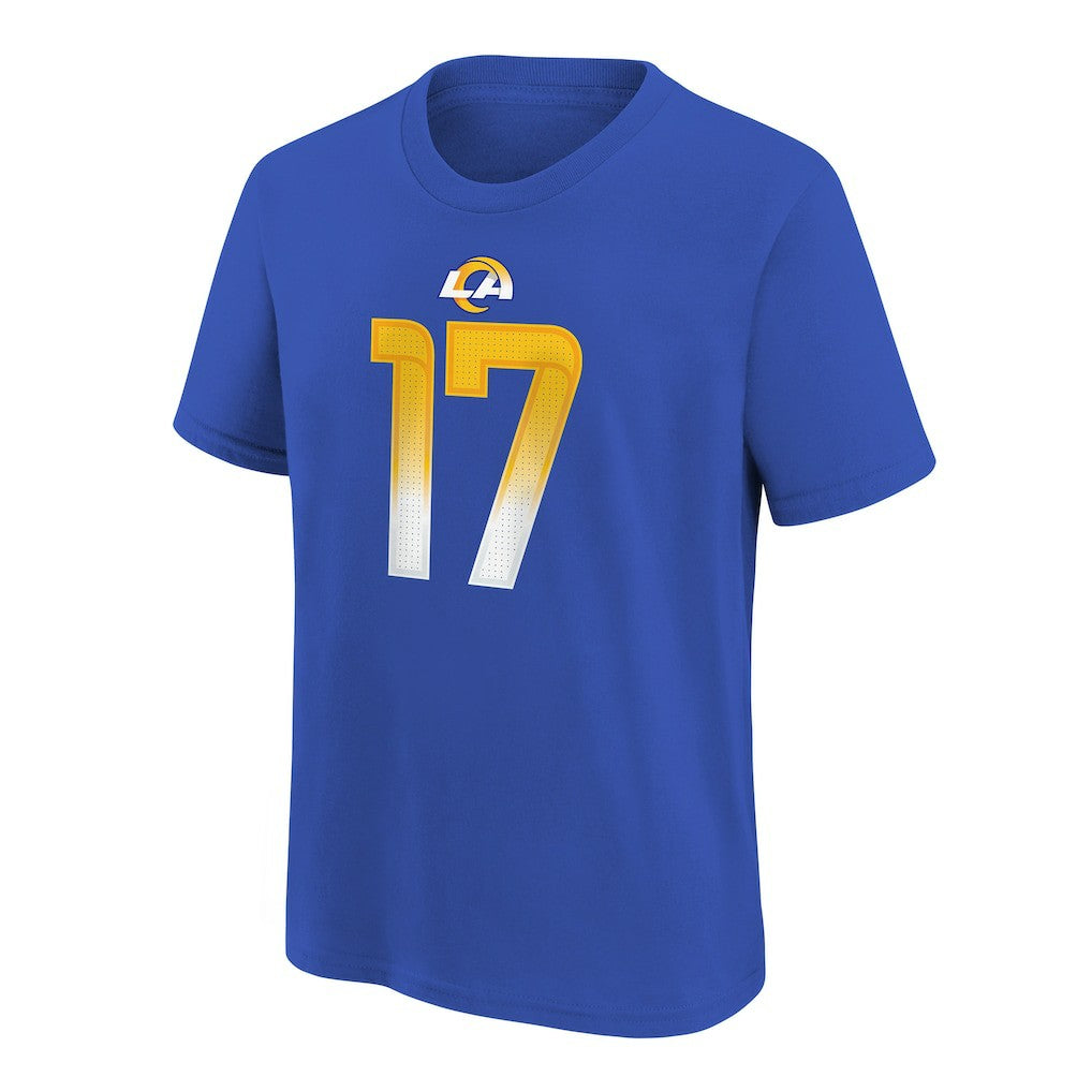Puka Nacua Los Angeles Rams Youth Player Name & Number T-Shirt - Royal for sale