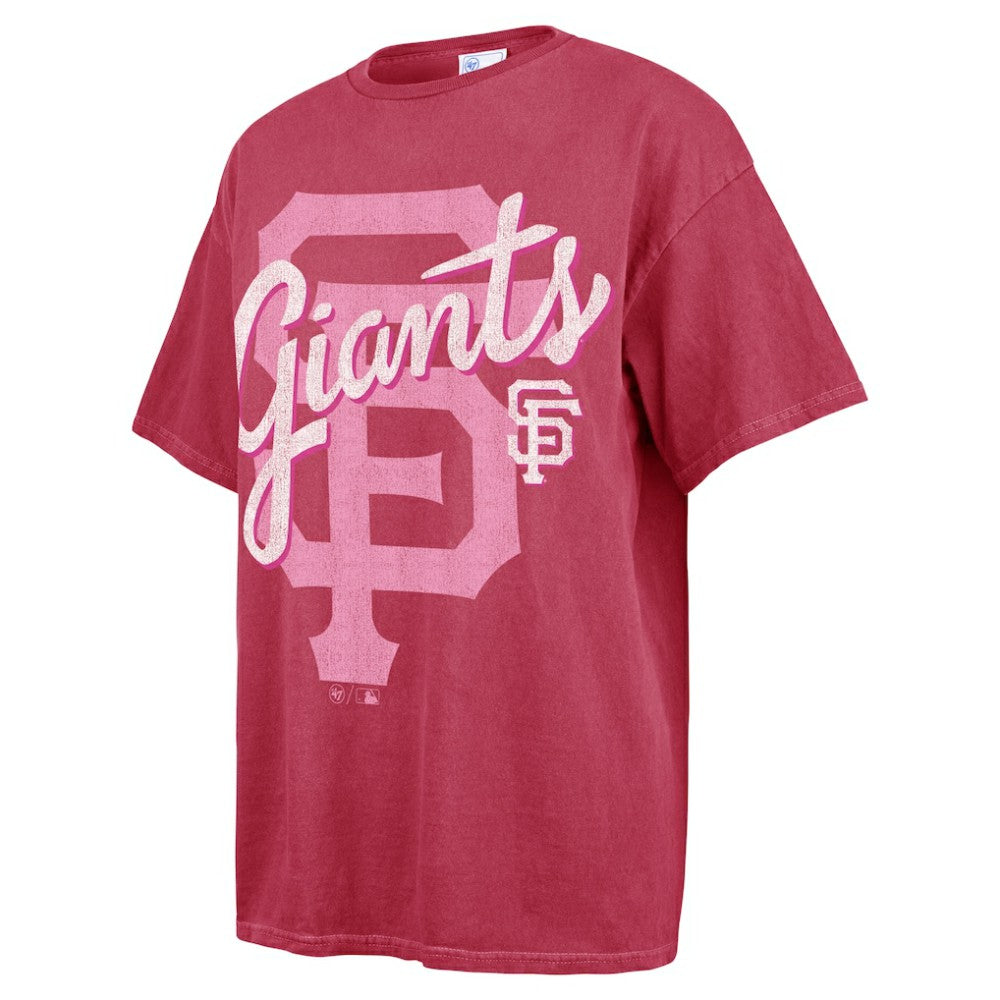 San Francisco Giants Women's Dopamine Tradition T-Shirt Pink