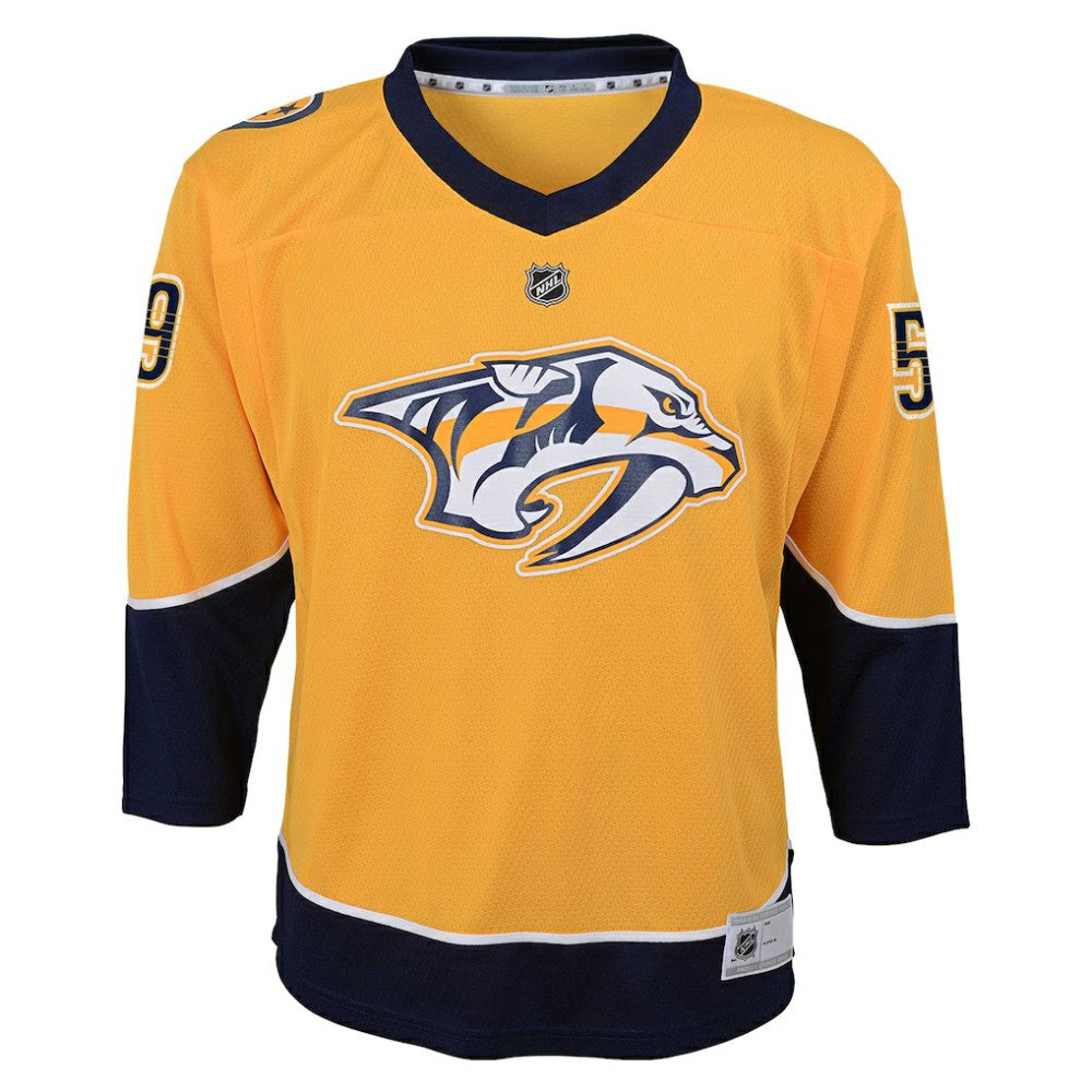 Roman Josi Nashville Predators Youth Home Replica Player Jersey - Gold Jerseys