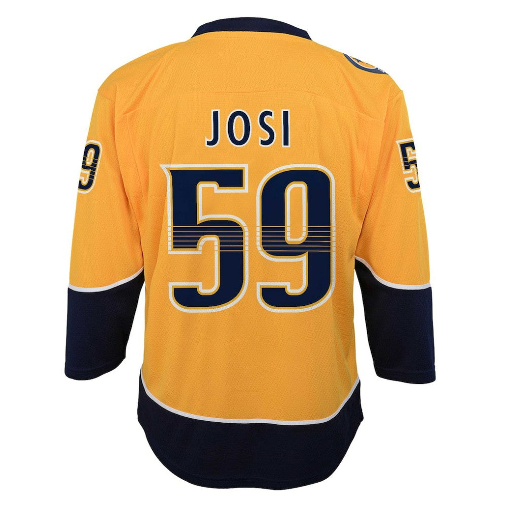 Roman Josi Nashville Predators Youth Home Replica Player Jersey - Gold Jerseys