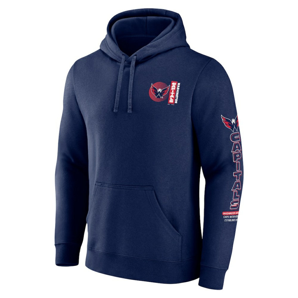 Washington Capitals Fanatics Revolution Pullover Hoodie - Navy Hoodies