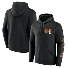 Anaheim Ducks Fanatics Revolution Pullover Hoodie - Black Hoodies