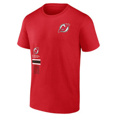 New Jersey Devils Fanatics Represent T-Shirt - Red T-shirts
