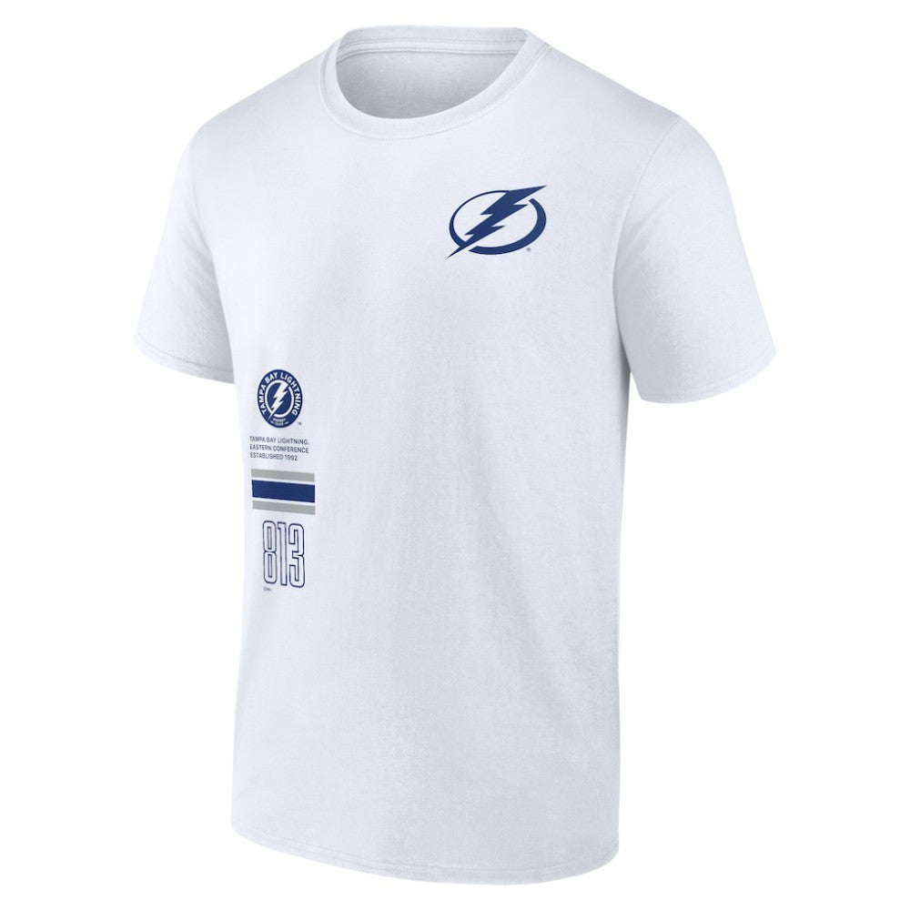 Tampa Bay Lightning Fanatics Represent T-Shirt - White T-shirts