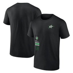 Dallas Stars Fanatics Represent T-Shirt - Black T-shirts
